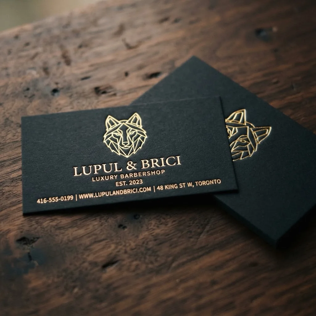 Lupul & Brici — Identitate de Brand — imagine 1