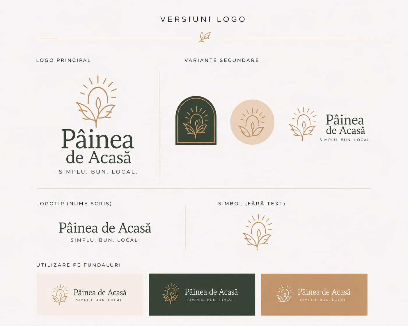 Pâinea de Acasă — Identitate de Brand Artizanală — imagine 5