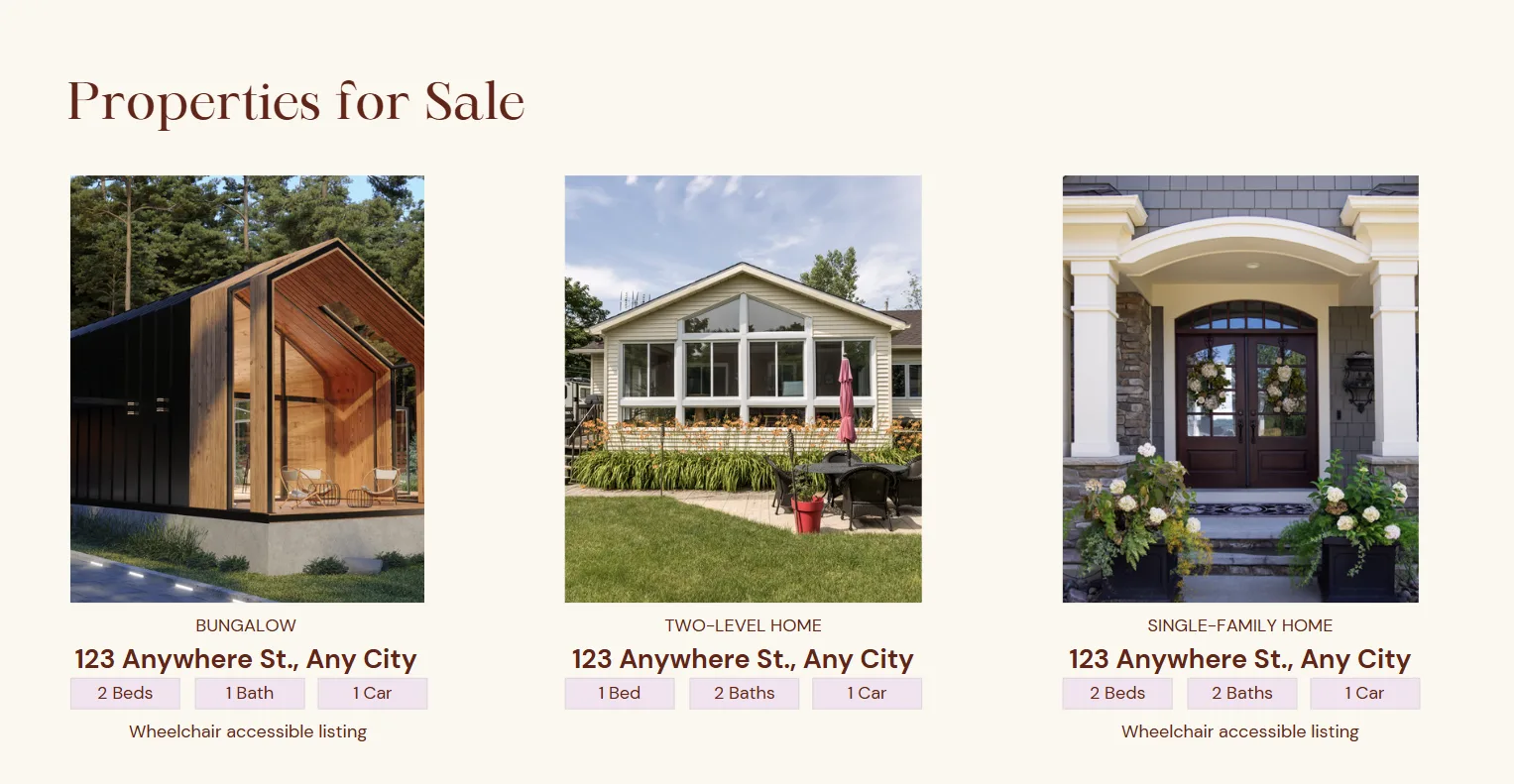 Real Estate Co. — Identitate de Brand & Website — imagine 11